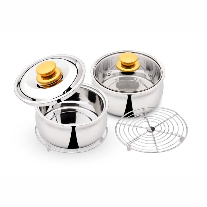 Add that Royal Touch to Your Dining with  Miakasa Double Wall Queen Casserole