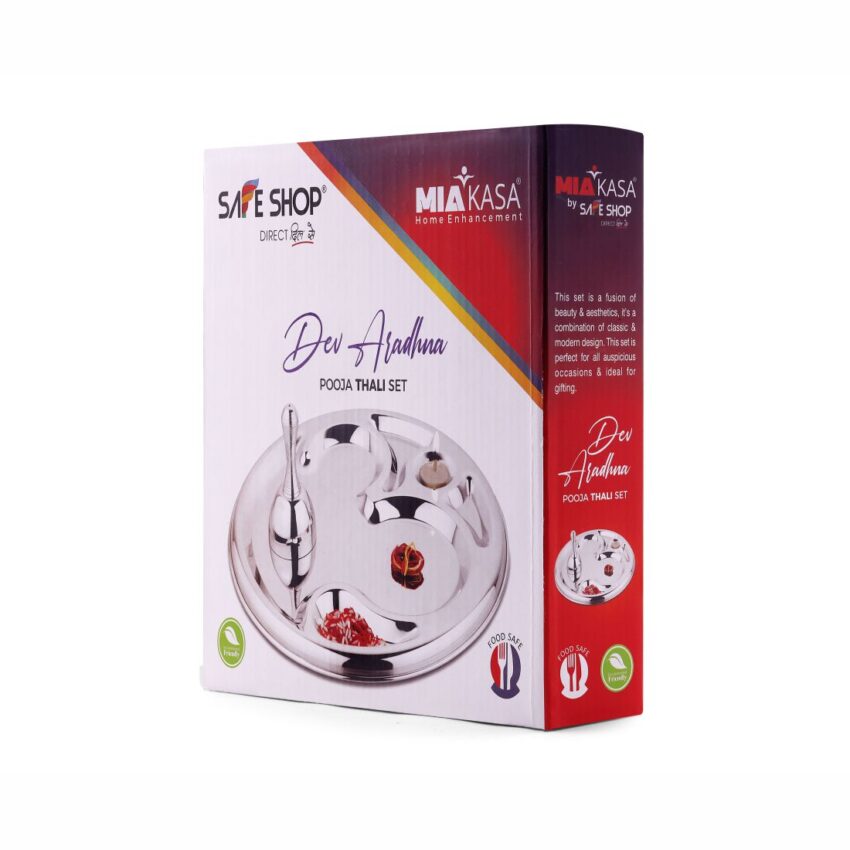 Your Divine Companion for Every Auspicious Occasion – Miakasa Dev Aradhana Pooja Thali!