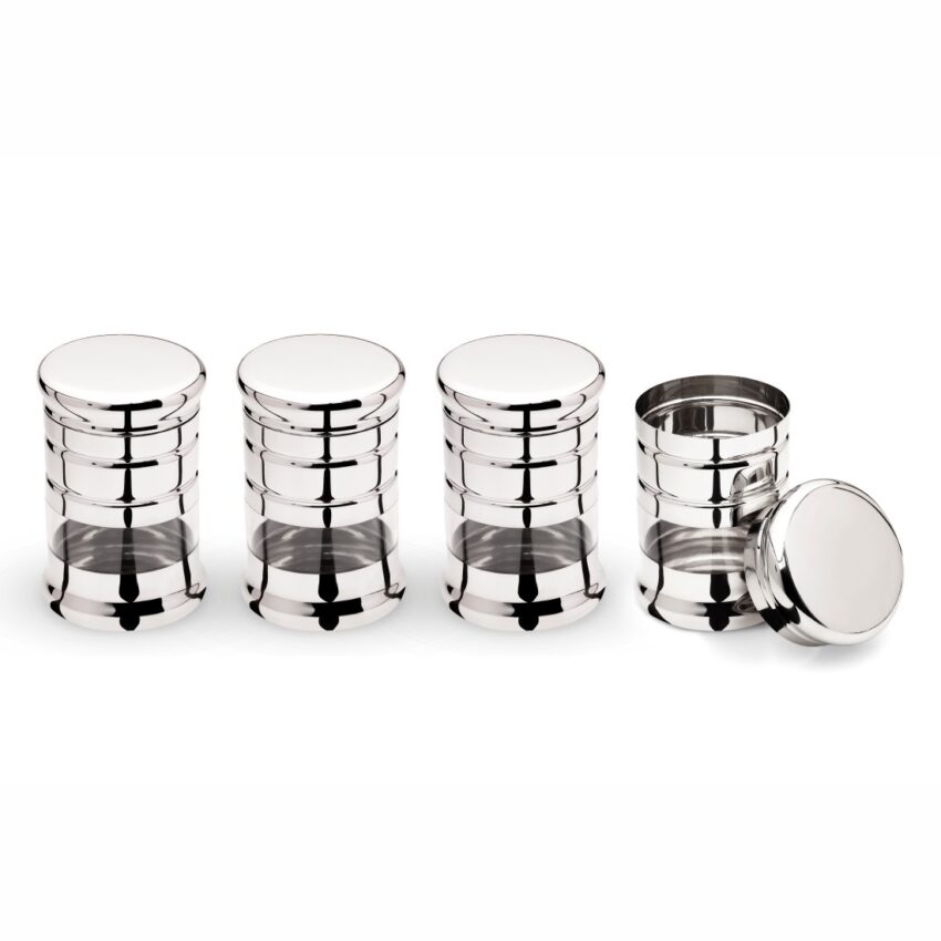 Organize Your Kitchen in Style with Miakasa Florina Canister Pack of 4