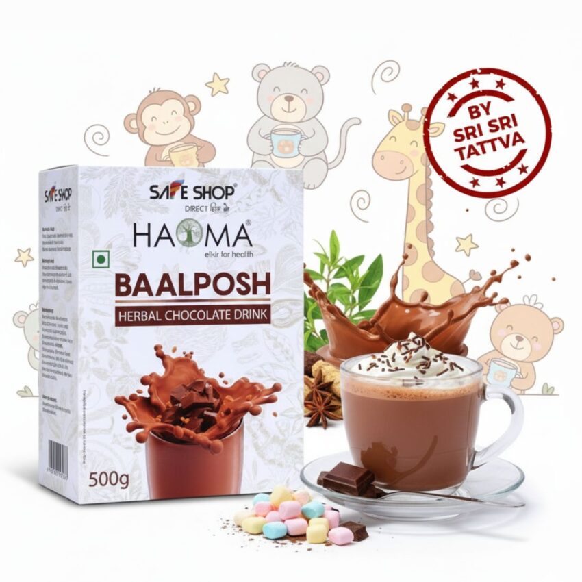 School Going Kids’ Best Friend – Haoma Baalposh Herbal Chocolate Drink