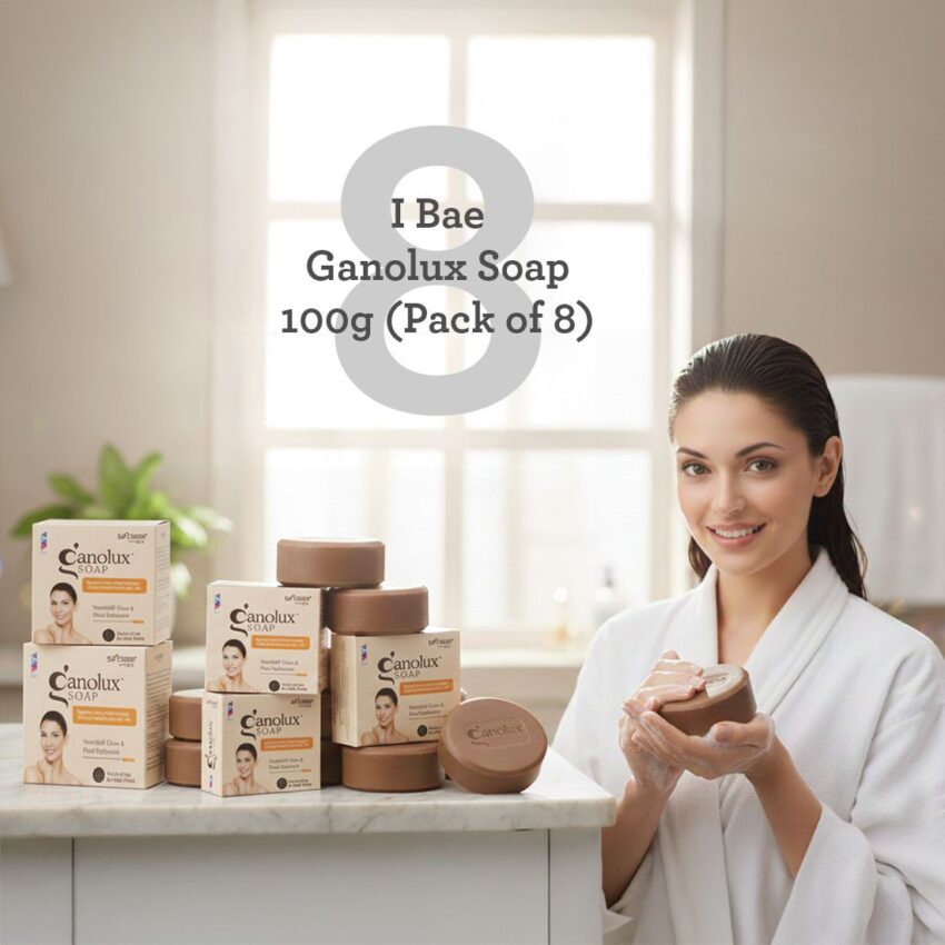 Youthful skin in pollution times, with the I Bae Ganolux Soap