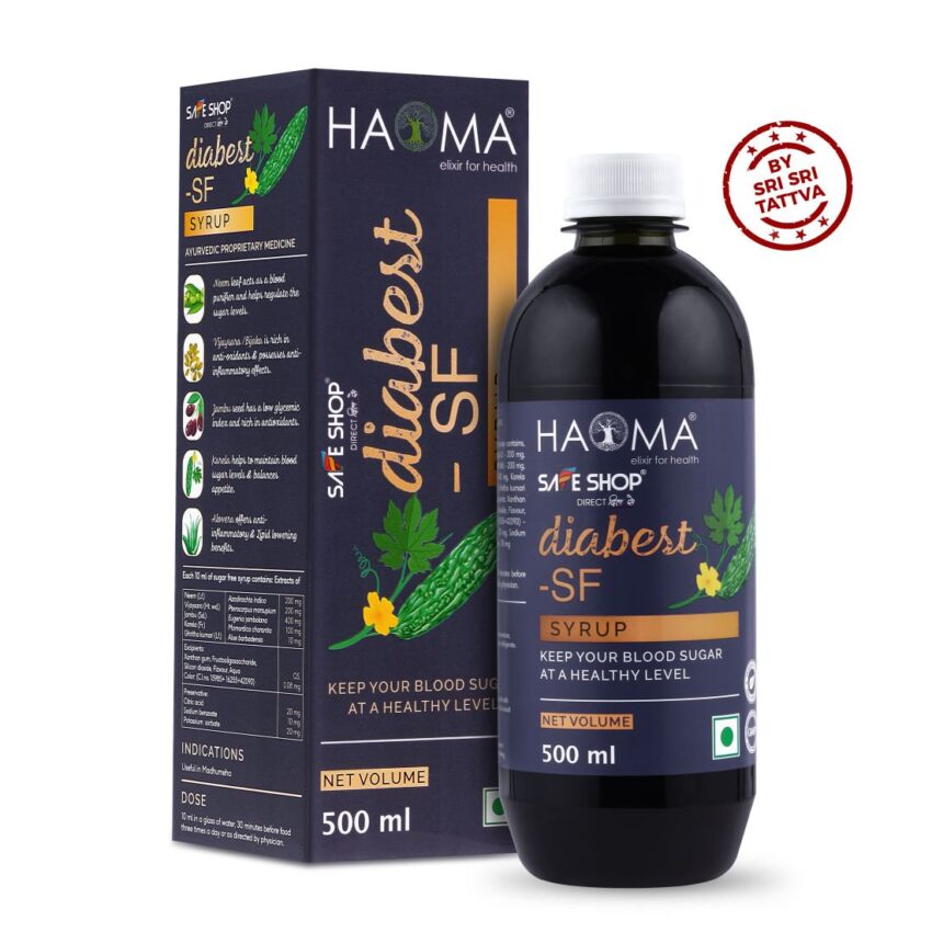 Haoma Diabest-SF Syrup for health: Your Natural Solution to Manage Blood Sugar Levels