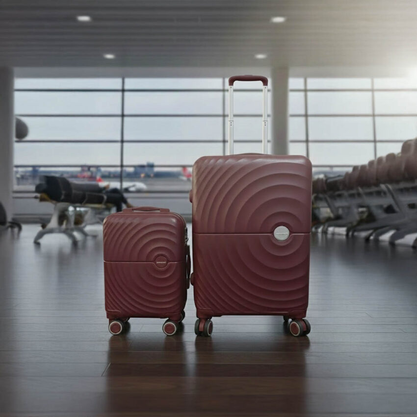 Safe Travel Ripple Glide Duo luggage that moves with You