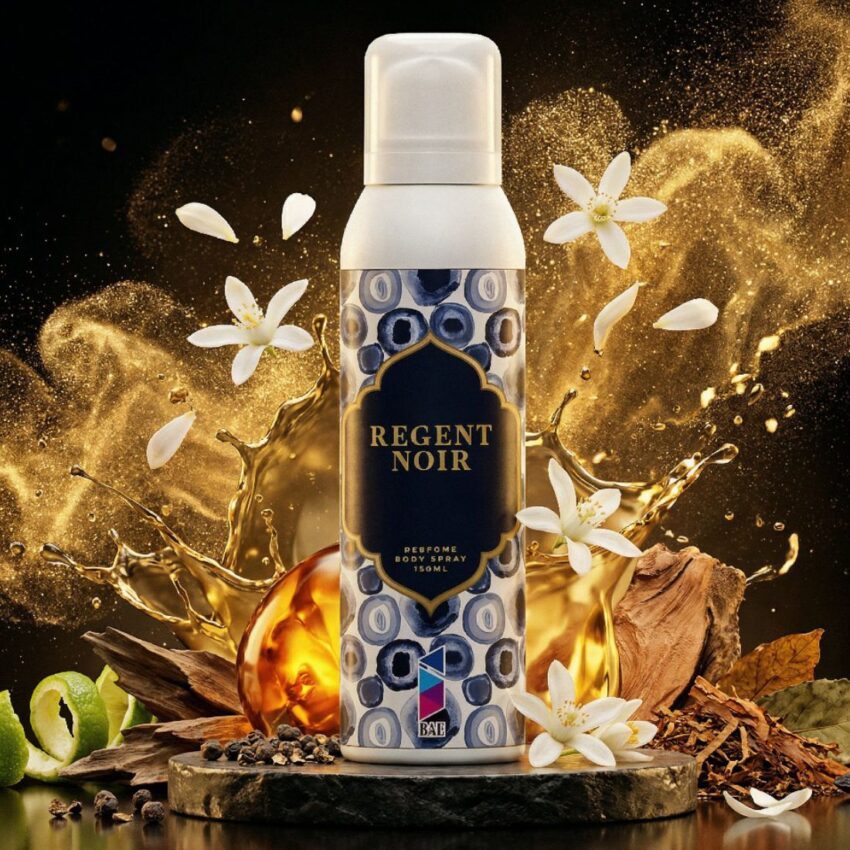 When Evening Calls , You  have an Answer   –  the IBAE Body Spray, Regent Noir