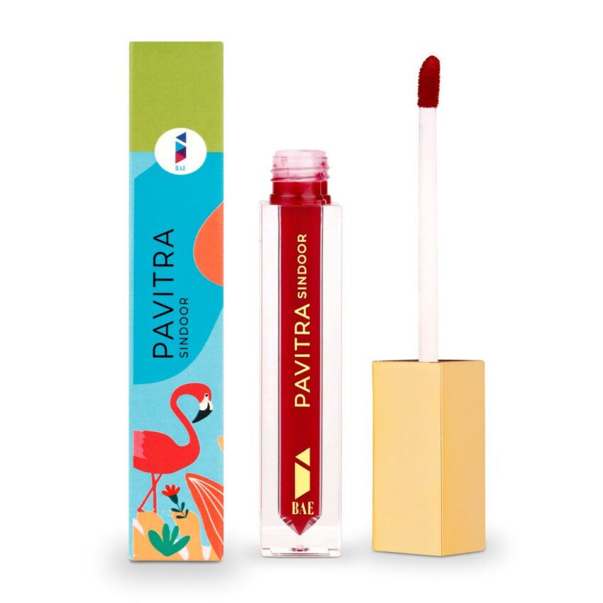 The final touch – IBAE Pavitra Sindoor in Bright Maroon