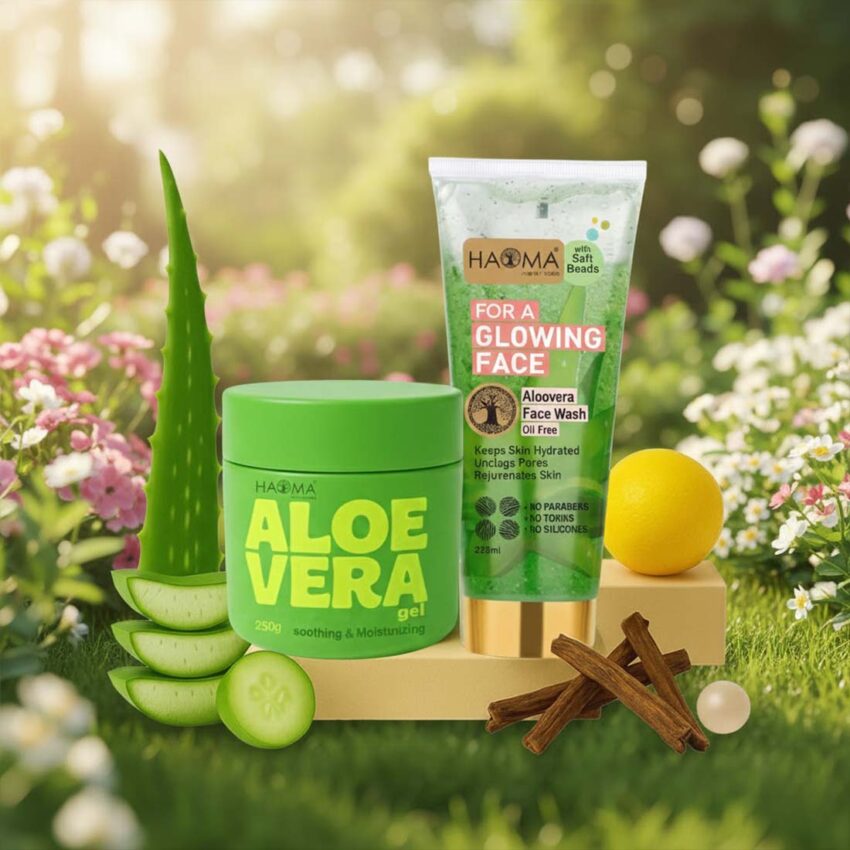 Glow Naturally, Every Day with the Haoma Alo-Glo Combo