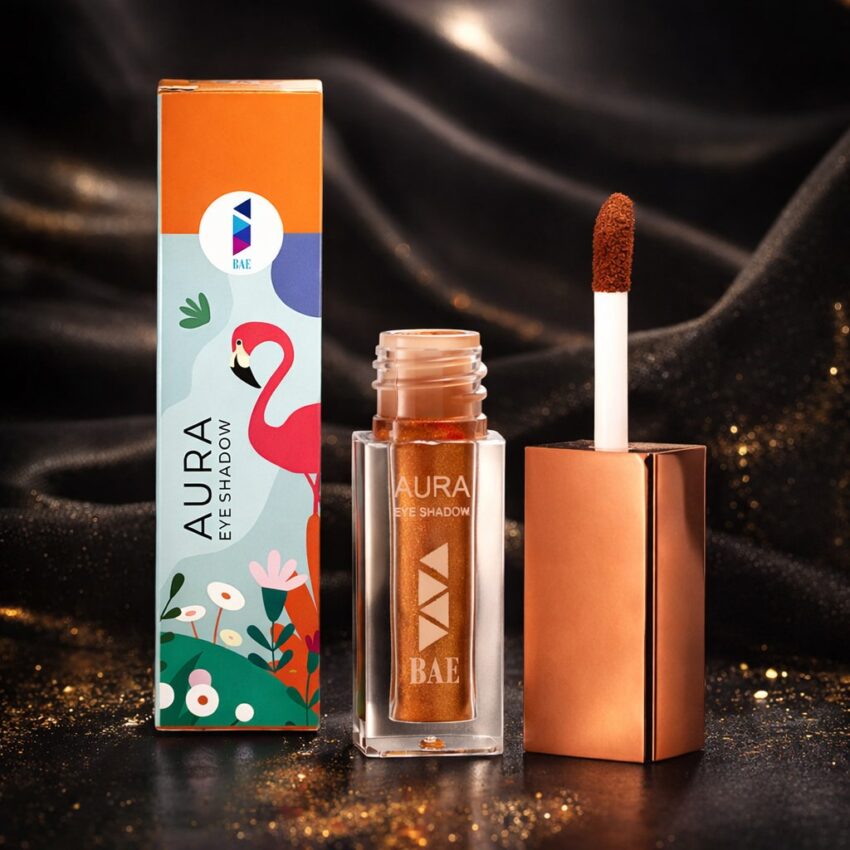 You Glow with Radiance – it’s the IBAE Aura Liquid Eyeshadow – Bronze Girl