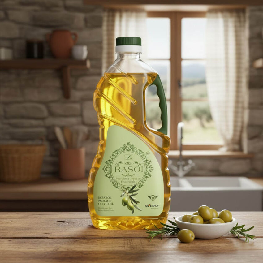 The Smart Choice for Everyday Indian Cooking- La Rasoi Spanish Pomace Olive Oil