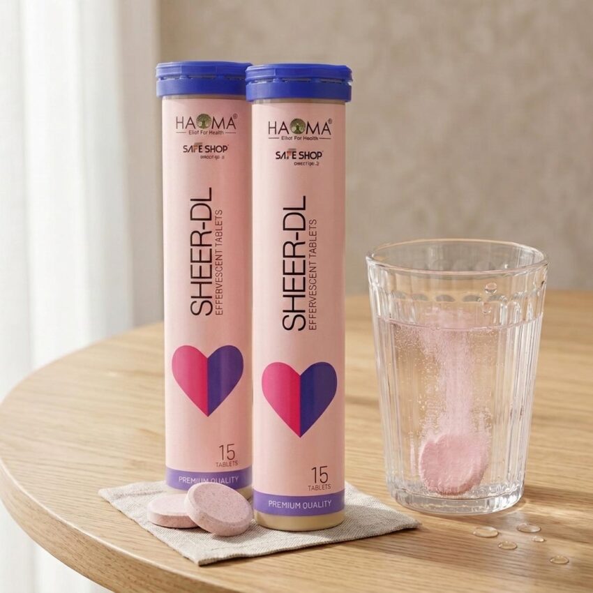 Fizz Your Way to Better Heart Health with Haoma Sheer-DL Effervescent Tablets